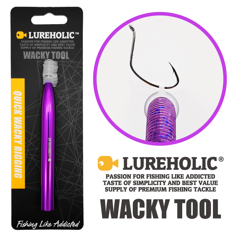 Fishing Line Dispenser - LUREHOLIC 8mm 12mm Wacky Tool met